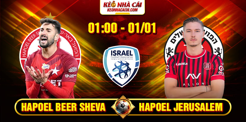 Soi Kèo Hapoel Beer Sheva Vs Hapoel Jerusalem 1h 1/1 – VĐQG Israel